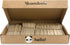Ibambo Natural Bamboo Utensils 100 Set (50 Forks, 25 Spoons, 25 Knives) Biodegradable Compostable Cutlery, Disposable Bamboo Silverware, Reusable Bamboo Flatware - Gatherings, Camping, Picnic, Parties
