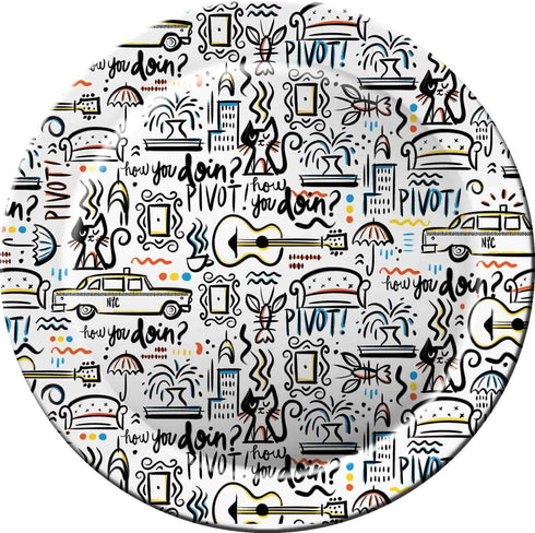 Spoontiques Friends Melamine Plate Set