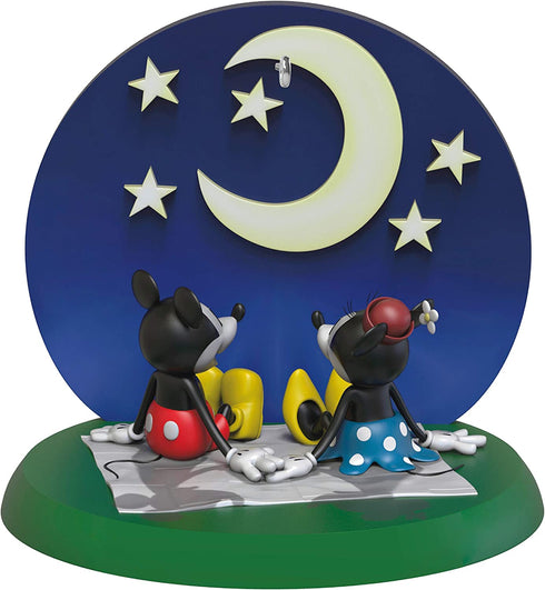 Hallmark Keepsake Christmas Ornament 2020, Disney Mickey Mouse and Minnie Mouse Starry-Eyed Sweethearts