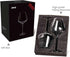 Hand Blown Italian Style Crystal Burgundy Wine Glasses - Lead-Free Premium Crystal Clear Glass - Set of 2 - 21 Ounce - Gift-Box for any Occasion