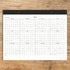 2022 Desk Calendar by AT-A-GLANCE, Monthly Desk Pad, 21-3/4" x 17", Standard, Two Color (GG250000)