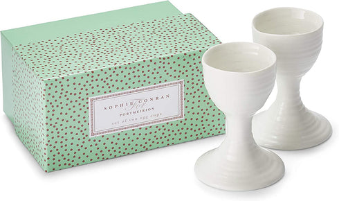 Portmeirion Sophie Conran White Egg Cup Set of 2.