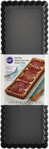 Wilton Extra Long Non-Stick Tart and Quiche Pan, the Fluted Edges on Your Tarts and Quiches will Add a Touch of Flair, 14 x 4.5-Inch