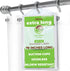XL Heavy Duty PEVA White Shower Curtain Liner with Suction Cups - 70 X 78 in. Long