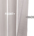 JINCHAN Curtains Linen Textured Casual Weave Curtain for Living Room Bedroom Window Panels Grommet Light Filtering Drapes 2 Panels Light Heathered Grey 96 Inch Long