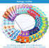 36 Pieces Valentines Cootie Catcher Games Valentine Origami Games Valentines Cootie Catcher Paper Fortune Cards Teller Paper with Envelopes and Stickers for School Classroom Valentines Party Favors