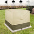 Aifusi Air Conditioner Covers, Outside Units Veranda AC Covers Standard American Furniture Central Air Conditioner, 34x34x30 in (Square)