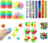 Party Favors For Kids Toy Assortment Bundle,Mochi Squishies,Puzzles,Finger Gyro Spiral Twister Toys For Birthday Party,Classroom Rewards,Carnival Prizes,Pinata Filler,Treasure Box,Goodie Bag Filler