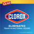 Glad Large Drawstring Trash Bags ForceFlex with Clorox, 30 Gallon Black Trash Bags, Mountain Air 50 Count (Package May Vary)