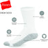 Hanes mens Double Tough Crew Socks, 12-pair Pack