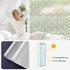Beautysaid Window Film Privacy: Frosted Glass Window Film Non-Adhesive Self, No Glue Static Cling Film, Anti-UV Decorative Window Film for Living Room Bathroom Kitchen 35.4x78.7inch