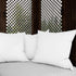 Hannah Linen Throw Pillows - 12 x 12 Pillow Insert Set of 4 - Throw Pillows for Couch & Bed - Soft & Comfortable Square Pillows - Indoor/Outdoor Decorative Cushion