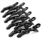 FRAMAR Black Hair Clips 10 pcs, Hair Clips For Women, Premium Hair Clip, Alligator Hair Clips for Styling Women, Alligator Clips, Alligator-Clips for Hair, Pince a Cheveux, Hair Accessories, No Crease Hair Clips 10 pcs