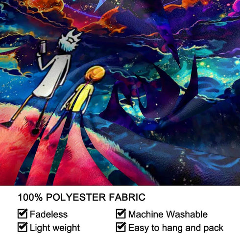 Anime Tapestry Wall Cloth Manga Wall Hanging for Boys Gifts Home Decor Bedroom Birthday Party Themed Decorative Tapestries 60x40in (4)