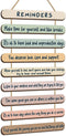 Mental Health Reminders Wall Decors Wooden Hanging Wall Art Counseling Room Decor Positive Psychology Affirmations Feelings Wall Pediments for Home Counseling Office Students Dorm Classroom