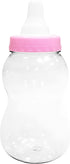 13" Jumbo Fillable Baby Shower Bank Plastic Decoration Centerpiece €¦ (Pink, 13")