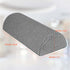 Half Moon Bolster Pillow, Knee Pillows for Sleeping, Supportive Memory Foam Pillow - Soft Yet Firm - Use for Neck, Leg, Lumbar Pillow, Lower Back, Knee Bolster, Oeko-TEX Cotton Quality