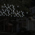 String Lights Set of 2 30 Bulb Solar Power Outdoor LED Décor Tear Drop Lighting with 8 Modes and Rechargeable Battery by Pure Garden (Cool White)