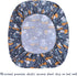 JSD Navy Blue Kids Owl Printed Sheet Set Twin for Boys Girls, Soft Microfiber Fitted Sheet Flat Sheet Pillowcases 3 Pieces