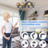 Dusters for Cleaning, Extendable Microfiber Duster with Extension Pole 30 to 100 Inches, Reusable Bendable Dusters Long Feather Duster Kit for Cleaning High Ceiling Fan, Lamp, Furniture, Blinds, Car
