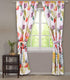 Greenland Home Watercolor Dream Curtain Panel Pair, 63 in L, White