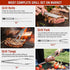 Grill Accessories, 122PCS Grill Set BBQ Tools Gifts for Men & Women, Grilling Tools Set for Outdoor Grill, Stainless Steel BBQ Kit, Grill Mats for Camping/Backyard Barbecue, Grill Utensils Set for Dad