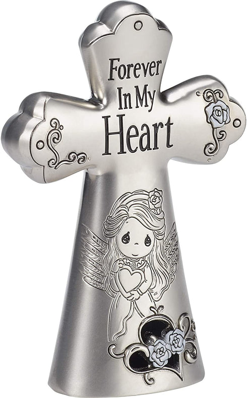 Precious Moments Forever In My Heart Angel Zinc Alloy Cross 182403