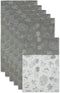 DII Fridge Liner Collection Non-Adhesive, Cut to Fit, Gray Market, 12x24, 6 Piece