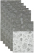 DII Fridge Liner Collection Non-Adhesive, Cut to Fit, Gray Market, 12x24, 6 Piece