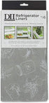 DII Fridge Liner Collection Non-Adhesive, Cut to Fit, Gray Market, 12x24, 6 Piece
