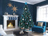 Poshlr Christmas Ball Decorations Set of 145 Pcs, with Round Ornaments, Tree Topper, Clear Balls and More, Best Gifts Ideas for Family and Friends (Blue)
