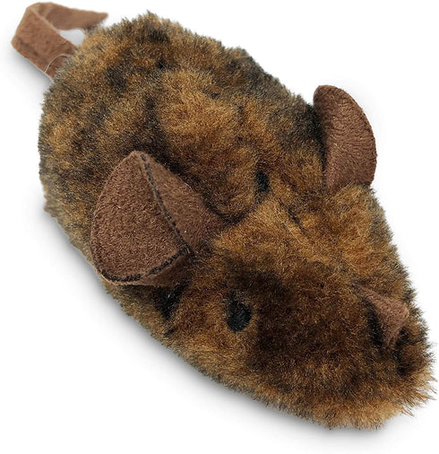 OurPets Play-N-Squeak Mouse Hunter Cat Toy (Interactive Cat Toy & Catnip Toy with Real Mouse Electronic Sound Catnip Toys for Cats) Perfect Cat Toys for Indoor Cats with Catnip)
