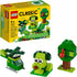 LEGO Classic Creative Green Bricks 11007 Starter Set Building Kit with Bricks and Pieces to Inspire Imaginative Play (60 Pieces)