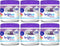 Bright Air Solid Air Freshener and Odor Eliminator, Lavender and Fresh Linen Scent, 14 Oz Each, 6 Pack