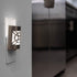 GE CoverLite LED Night Light, Decorative, Plug-in, Smart Dusk-to-Dawn Sensor, Home Décor, Ideal for Bedroom, Bathroom, Kitchen, Hallway, UL-Certified, 46459, Brushed Nickel | Geometric