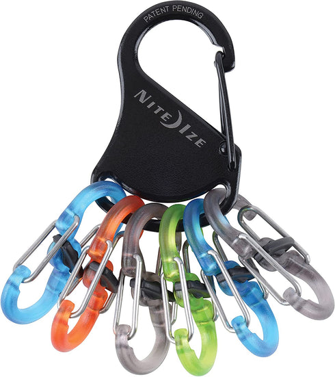 Nite Ize Keyrack, Stainless Steel Carabiner Key Chain