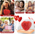 Valentines Day Gifts for Her, Great ideds Handmade Fake Rose Heart with Gifts Box, Valentines Day Decorations for Room, Home, Valentines Day Gitfs for Her Girlfriend, Women, Wife, Kids