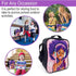 African American Black Girl Lunch Bag Insulated Lunch Box Tote for Kids Girls Toddler Teens Pink Reusable Canvas Lunch bags with Shoulder Strap