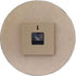 Stonebriar Vintage Farmhouse Wooden 14 Inch Round Battery Operated Hanging Wall Clock
