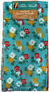 The Pioneer Woman Spring Floral Kitchen Towel Set, 4pk, Print,Red, Teal, Yellow, White, Blue, Green