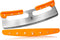 The Original Pizza Cutter Rocker Blade 14 inch. Very Sharp Hardened Stainless-Steel Pizza Slicer with Protective Cover. Safest ABS Plastic Grip Design. Great on All Types of Crusts, Flatbreads & Pies