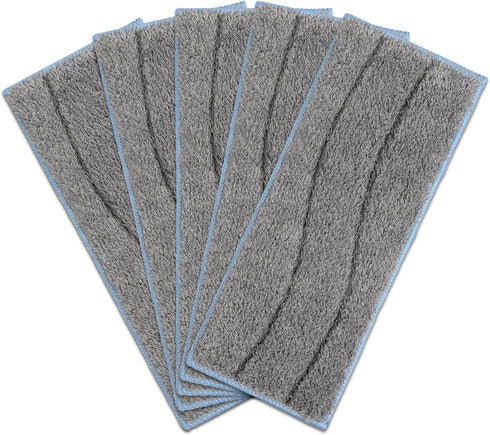BIOXO 5 Pack Washable and Reusable Wet Mopping Pads Compatible with iRobot Braava Jet m Series M6 (6110) (6112) Authentic Replacement Parts