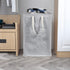 Lifewit 72L Freestanding Laundry Hamper Collapsible Large Clothes Basket with Easy Carry Extended Handles for Clothes Toys, Grey