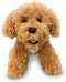 Aurora Labradoodle - Plush Stuffed Animal Puppy Dog - Adorable Goldendoodle for Gifts, Emotional Support, Toy - Golden Brown Poodle - Ultra Soft & Realistic, 10 Inch