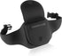 Deluxe Portable CD Player Holder Case with Belt - Black - for Exercise, Yoga, Hiking or Biking