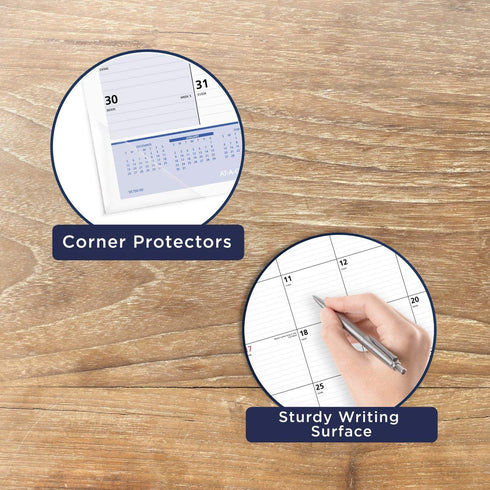 2022 Desk Calendar by AT-A-GLANCE, Monthly Desk Pad, 22" x 17", Standard, QuickNotes (SK70000)