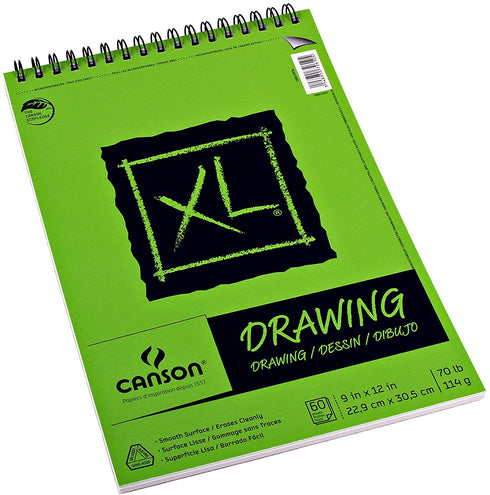 Canson XL Series Drawing, 9" x 12", Green