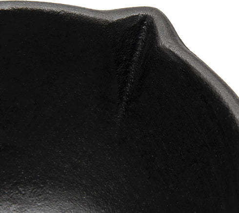 Lthech Cast Iron Basting Pot - Sauce Pot - Grilling Gifts - Superior Heat Dispersion and Heat Retention - Perfect Melting Pot - Any Grill - Complete with Heat Proof Silicone Brush - 13.5 Fluid Ounces
