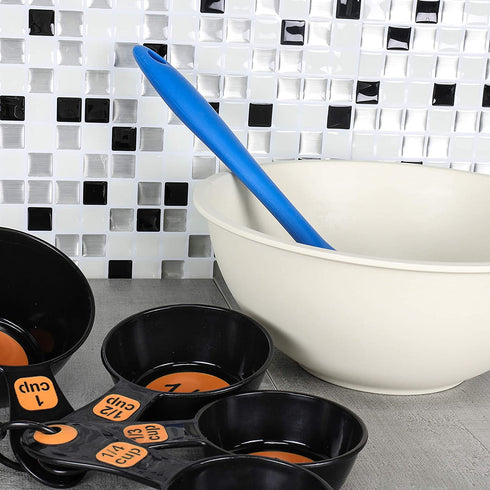 Chef Craft Premium Silicone Kitchen Tool and Utensil Set, 5 Piece, Blue