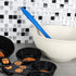 Chef Craft Premium Silicone Kitchen Tool and Utensil Set, 5 Piece, Blue